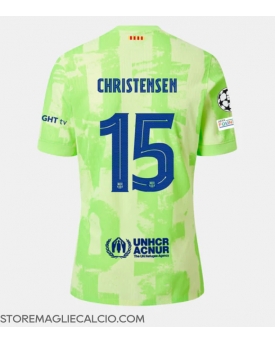 Barcelona Andreas Christensen #15 Maglia Gara Terza Repliche 2024-25